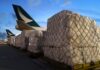 Cathay extends ‘Fly Greener’ to cargo 13. CX Cargo delivers medical supplies for Indias healthcare emergency ENG