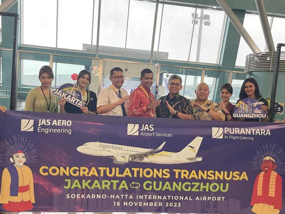 Trans Noosa meluncurkan penerbangan Guangzhou – Air Asia