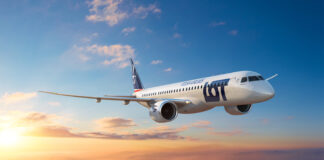 LOT to add three Embraer E195-E2s Embraer E195-E2s