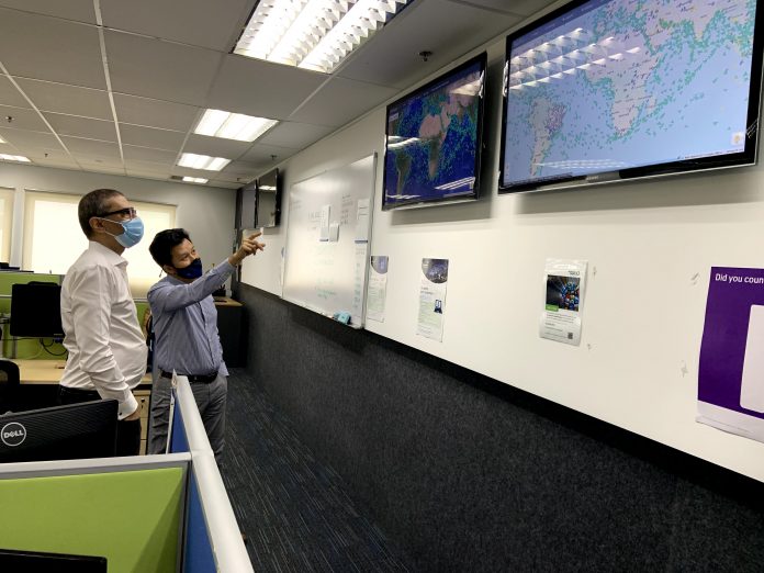 [Inmarsat] Rajeev Suri's visit to the Singapore facility