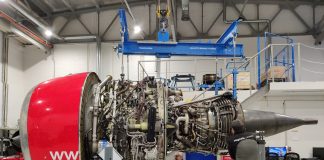 StandardAero teams with GMF on engine MRO Magnetic Engines performs its first combustion chamber replacement on CFM56 7B engine scaled