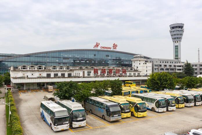 Chengdu,,China,Â,September,21,,2019:,Terminal,And,Tower,At